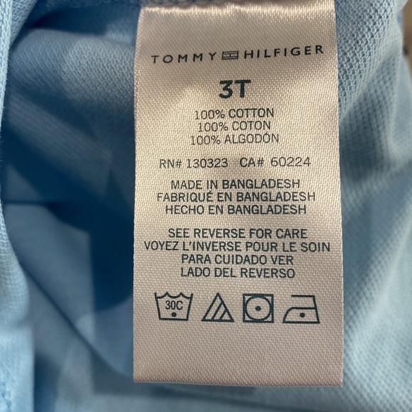 Tommy Hilfiger 2 piece set NWT!, size 3T, khaki shorts and polo shirt - Picture 5 of 14